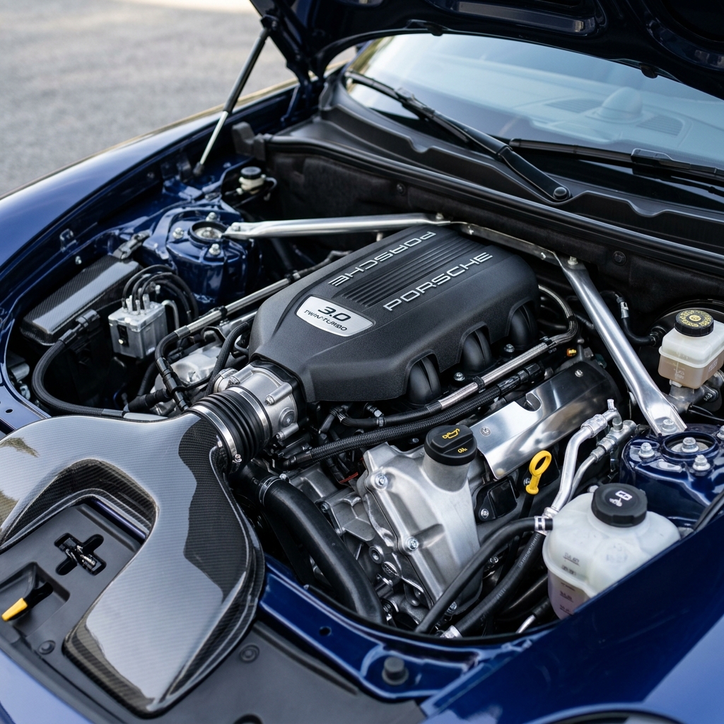 Engine bay detailing